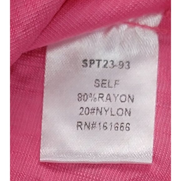 Baby Doll Blouse Pink Deep V-Neck Sew In Love Size Womens Small New in Bag - Picture 3 of 7